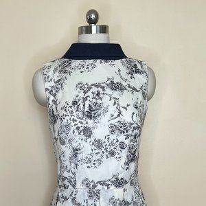 Toile print dress